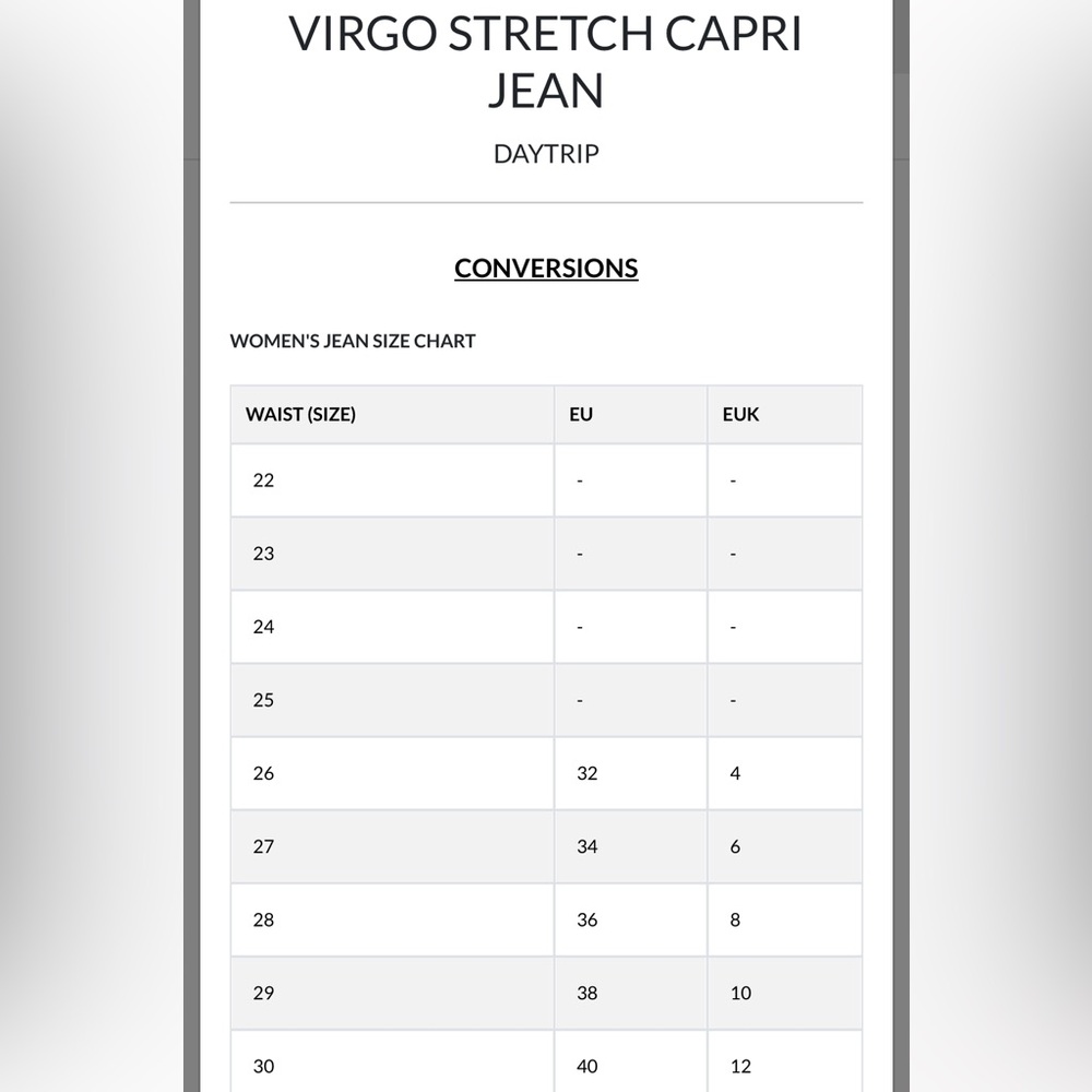 Buckle Capris Stretch Jean - Picture 5 of 5